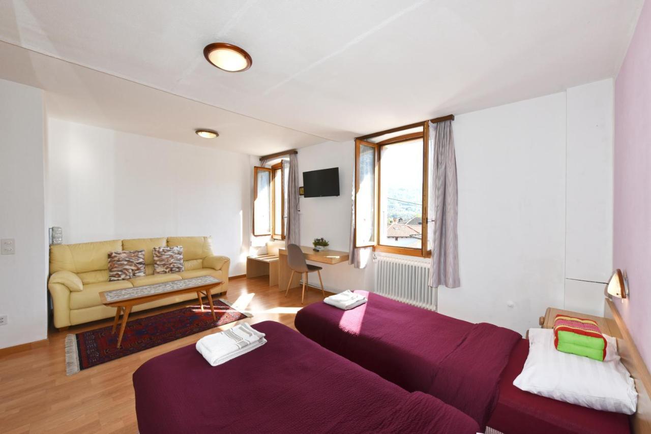Hotel Pensione Serena Purasca Exteriér fotografie