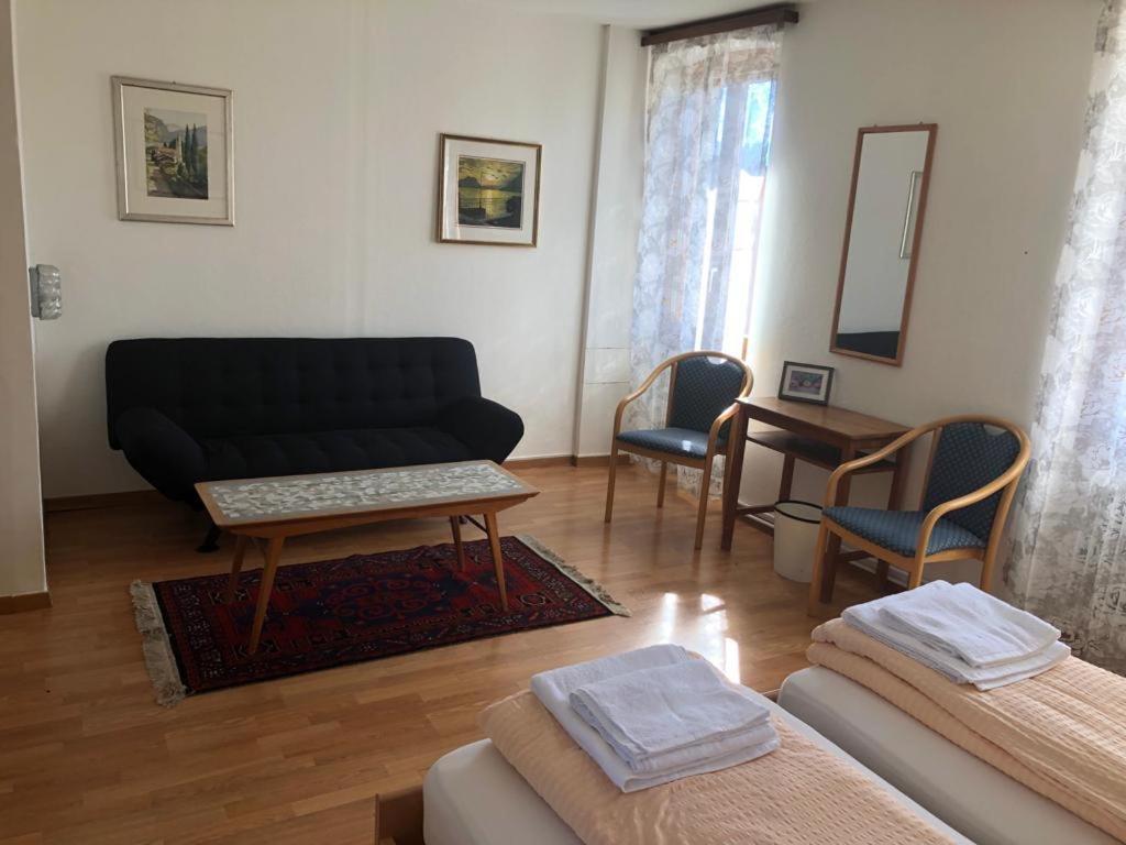 Hotel Pensione Serena Purasca Exteriér fotografie